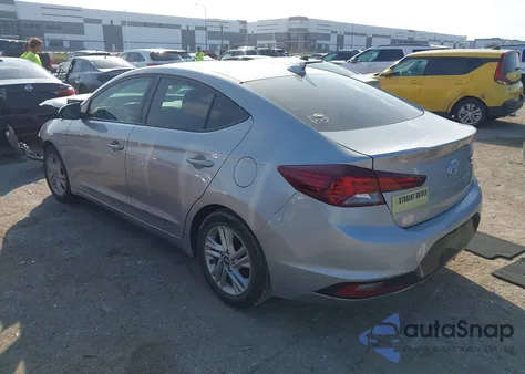 2020 Hyundai Elantra Sel z USA, uszkodzony, nr VIN 5NPD84LF2LH596267